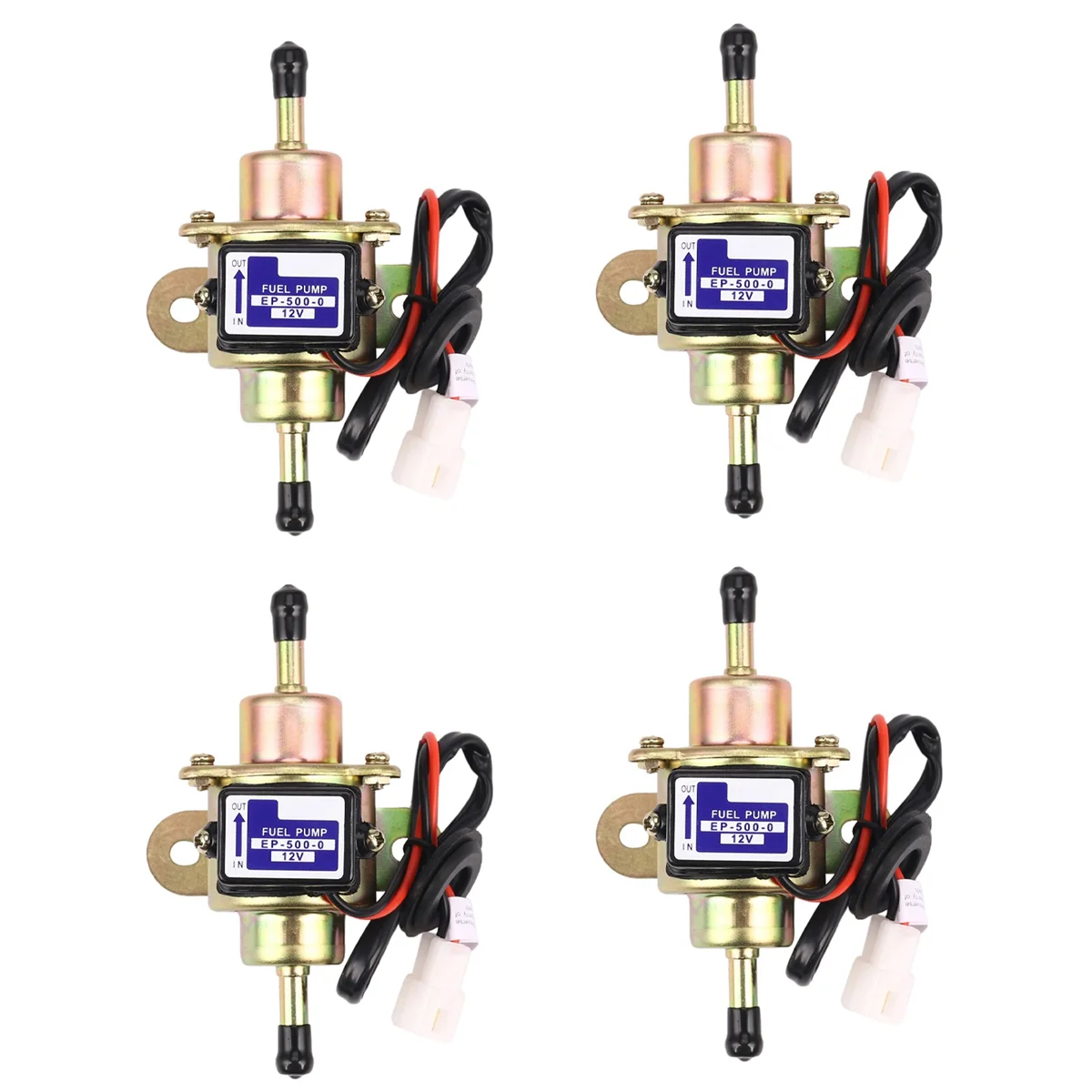 

4X Fuel Pump for 12V Electric Vehicle EP500-0 EP5000 EP-500-0 035000-0460 EP-500-0