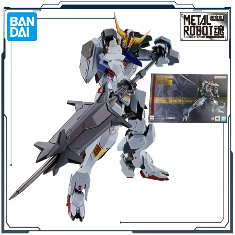 BANDAI Original METAL ROBOT SPIRITS <SIDE MS> ASW-G-08 Gundam Barbatos (1ST ~ 4TH FORM) Mech Produto Figura Brinquedos para Meninos Presentes