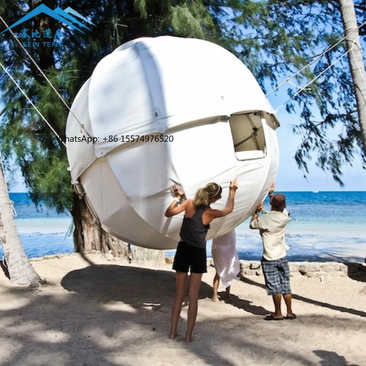 

2026 Hot SellingCustom 2024 New Outdoor Tree Tent Dome House Tent Waterproof Glamping Camping Tree Hanging Tent