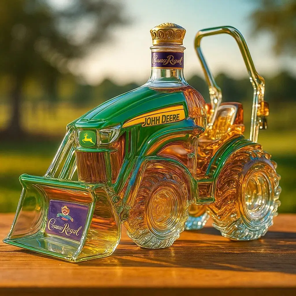 Bouteille de whisky haut de gamme, design en verre élégant, idéale pour les collectionneurs de whisk