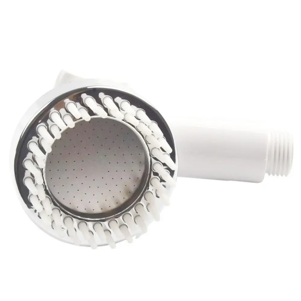 Gentle Spray Pet Shower Head Dual Mode Water Control Shower Sprayers with Bath Brush Comfortable Grip High Pressure