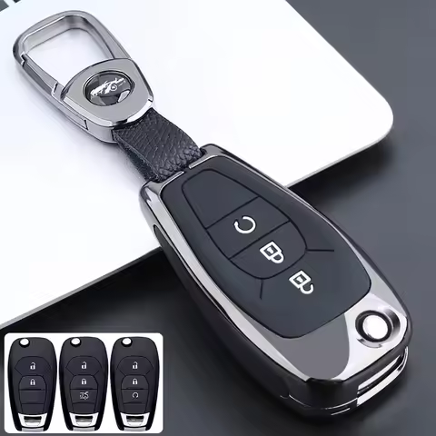 Zinc Alloy+Silicone Full Cover Car Key Case for Chevrolet Cruze Cross Cobalt Captiva Spark Sonic Aveo Tracker Onix RS Malibu