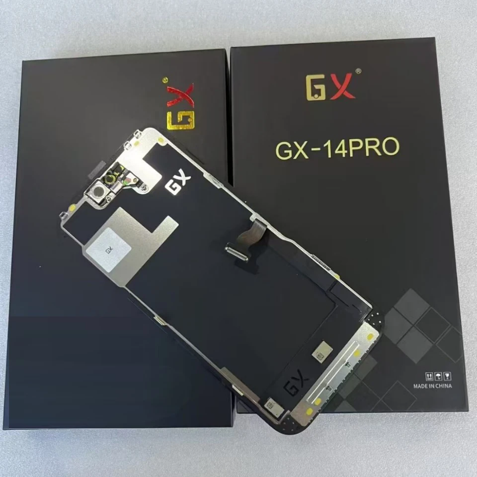 

AAAA GX GK TC JK OLED LCD Screen Display For iPhone 16 15 14 13 12 Pro Max 12Mini 11 True Tone Touch Digitizer Replacement Parts
