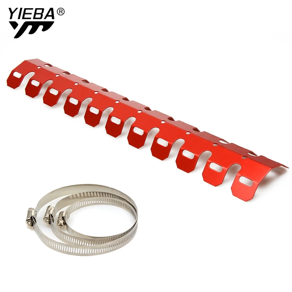 

Motorcycle Exhaust Shield Muffler Pipe Protector Cover Heat Shield For HONDA CRF 450X/250LX FOR YAMAHA YZ125 YZ250 YZ426F YZ450F