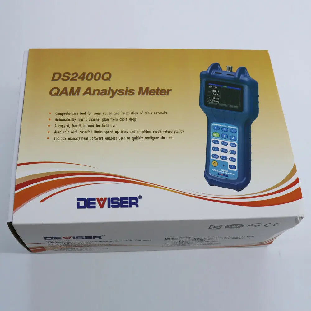 CATV QAM Signal Analyse Meter Original Erfinder DS2400Q