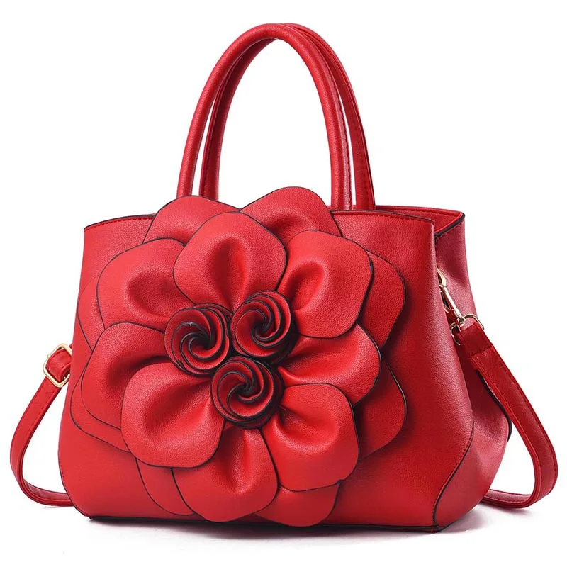 Women Bags Luxury Handbags Famous Designer Women Bags Casual Tote Designer High Quality 2022 NEW Flowers Interior Slot Pocket