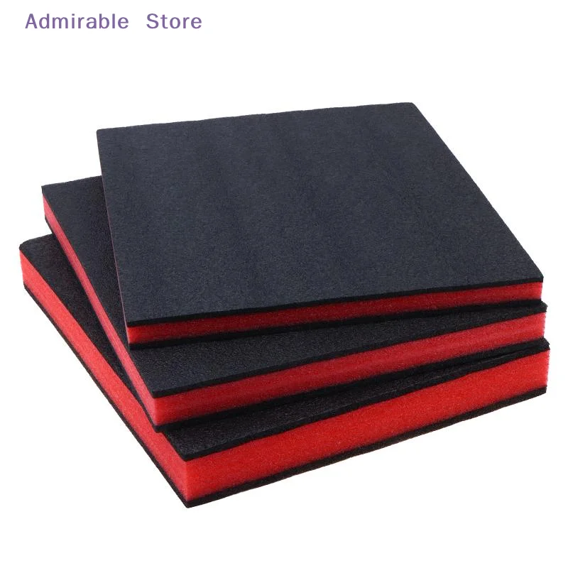 wCuttable Tool Box Foam Pads High Density Polyethylene Sheets Toolbox Organizer for Office Small Parts Classification