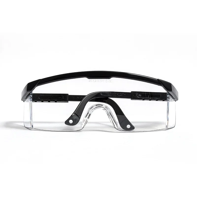 T Schutzbrille Schutzbrille Labor Augenschutz Schutzbrille klare Linse Arbeitsplatz Schutzbrille Anti-Staub-Zubehör