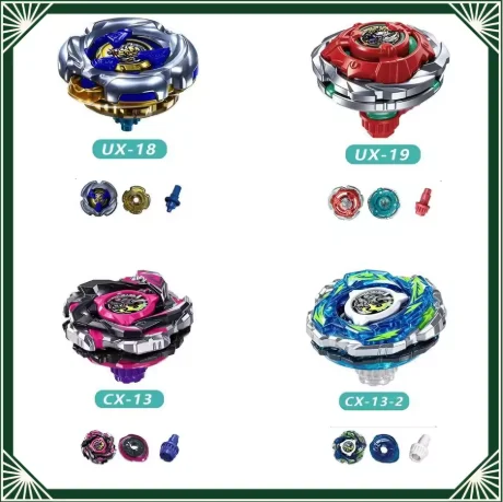 Flame Gyro UX-18 UX-19 CX-13-1 CX-13-2 Spinning Battle Tops, Kids Battling Toy Gifts