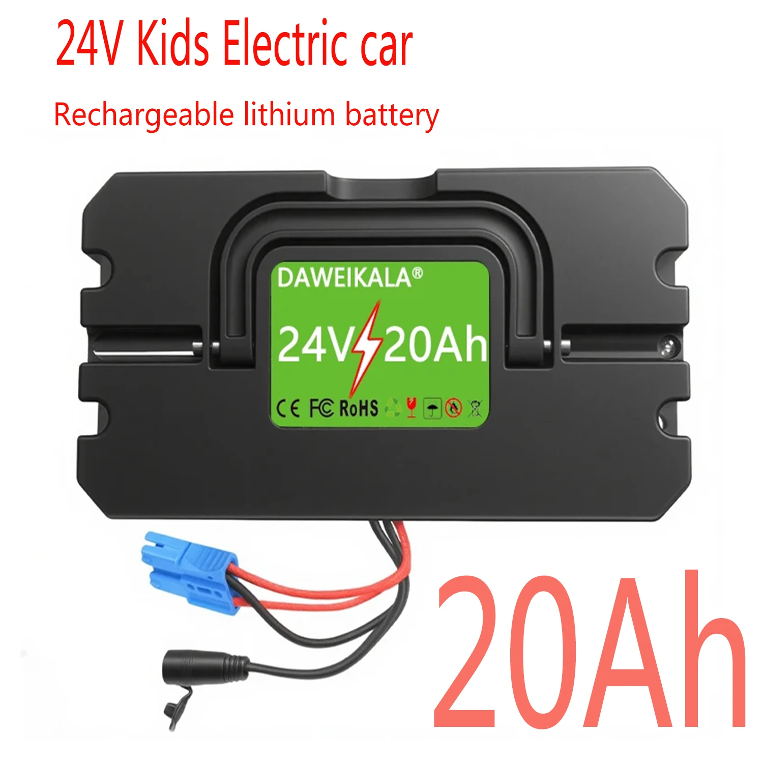 

24V 20Ah Rechargeable lithium battery long life 29.4V Kids Ride on Toys Car Powered Electric Vehicles Battery