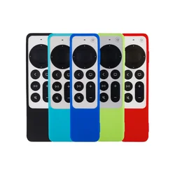 Universal Silicone Remote Protective Shell For Apple TV 4K Siri Remote Anti-Slip Shockproof Soft Cover Remote Protective Case