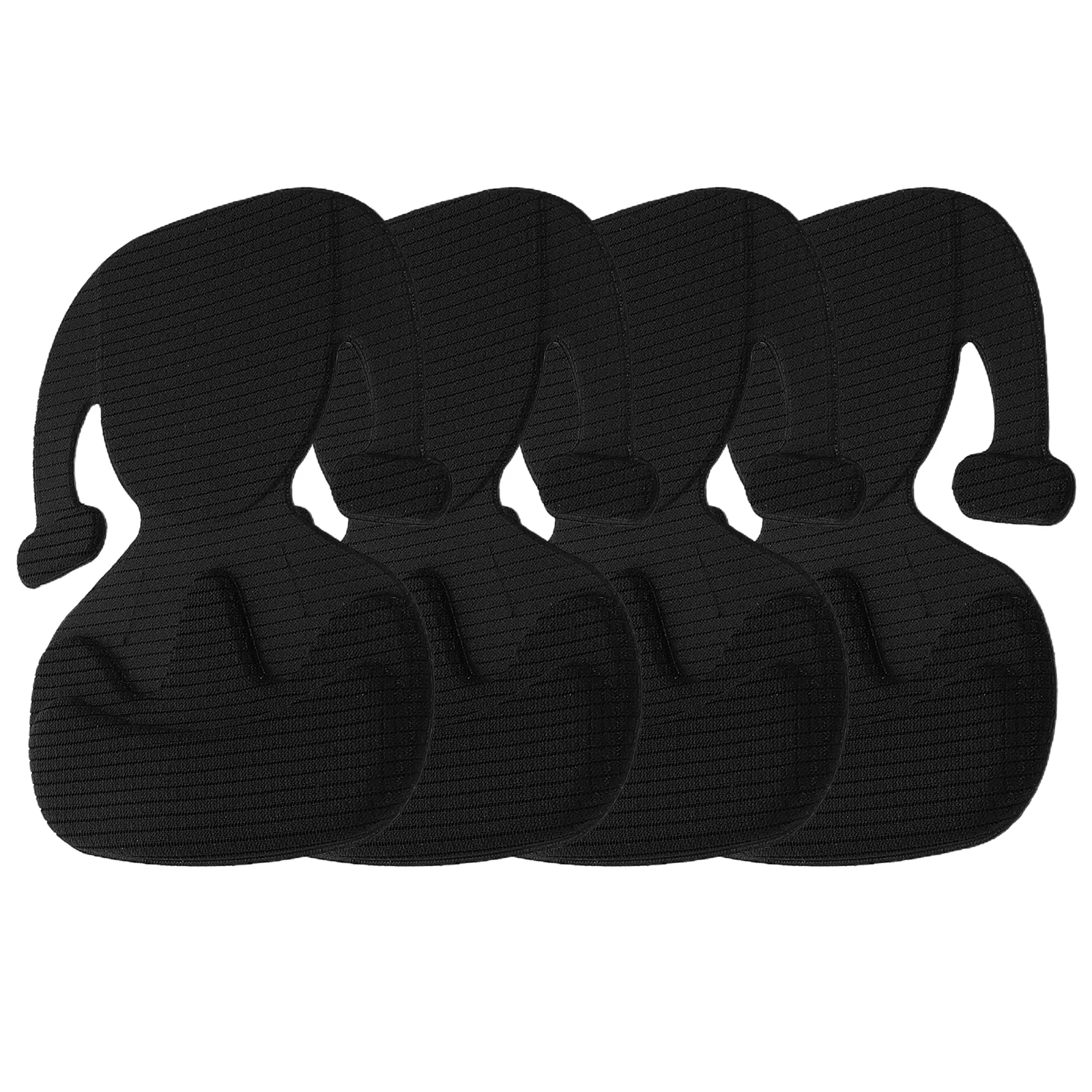 

4pcs NoGlueHeelSticker HighHeelsSneakersBoots AntiSlipGrips CushionsInserts MenWomenCloth NonSlipShoeRepairPad HeelProtectors