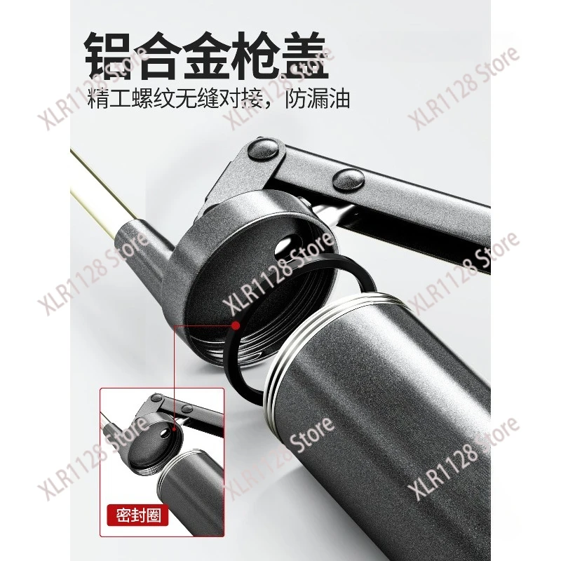 Mini Manual Grease Gun High Pressure Handheld Oil Injector for Vehicle Maintenance