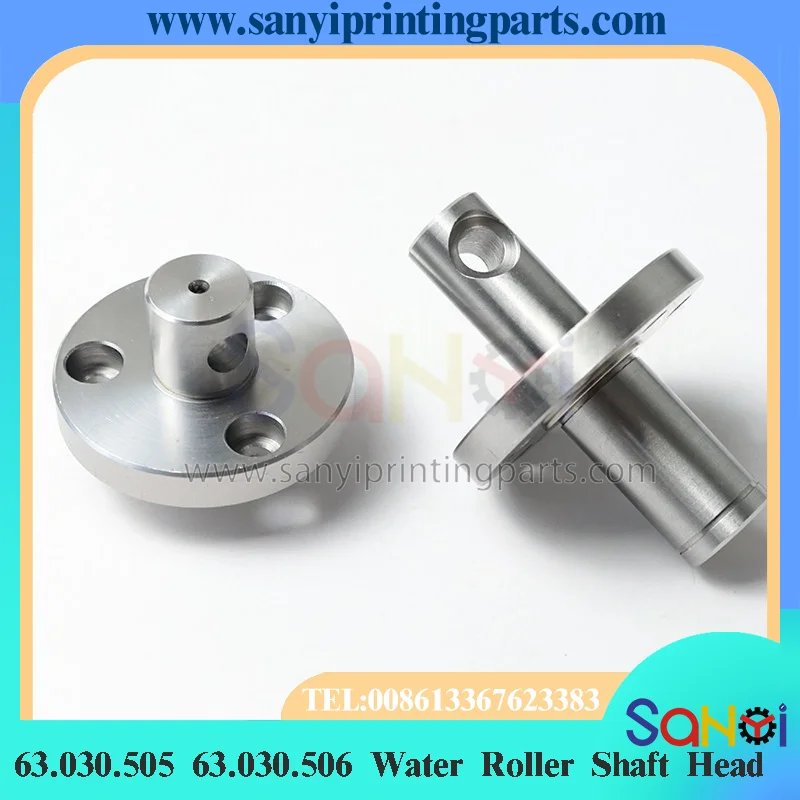SM74 PM74 Dampening System Shaft Head 63.030.505 63.030.506 Water Pan Roller Journal DS Offset Press Spare Component