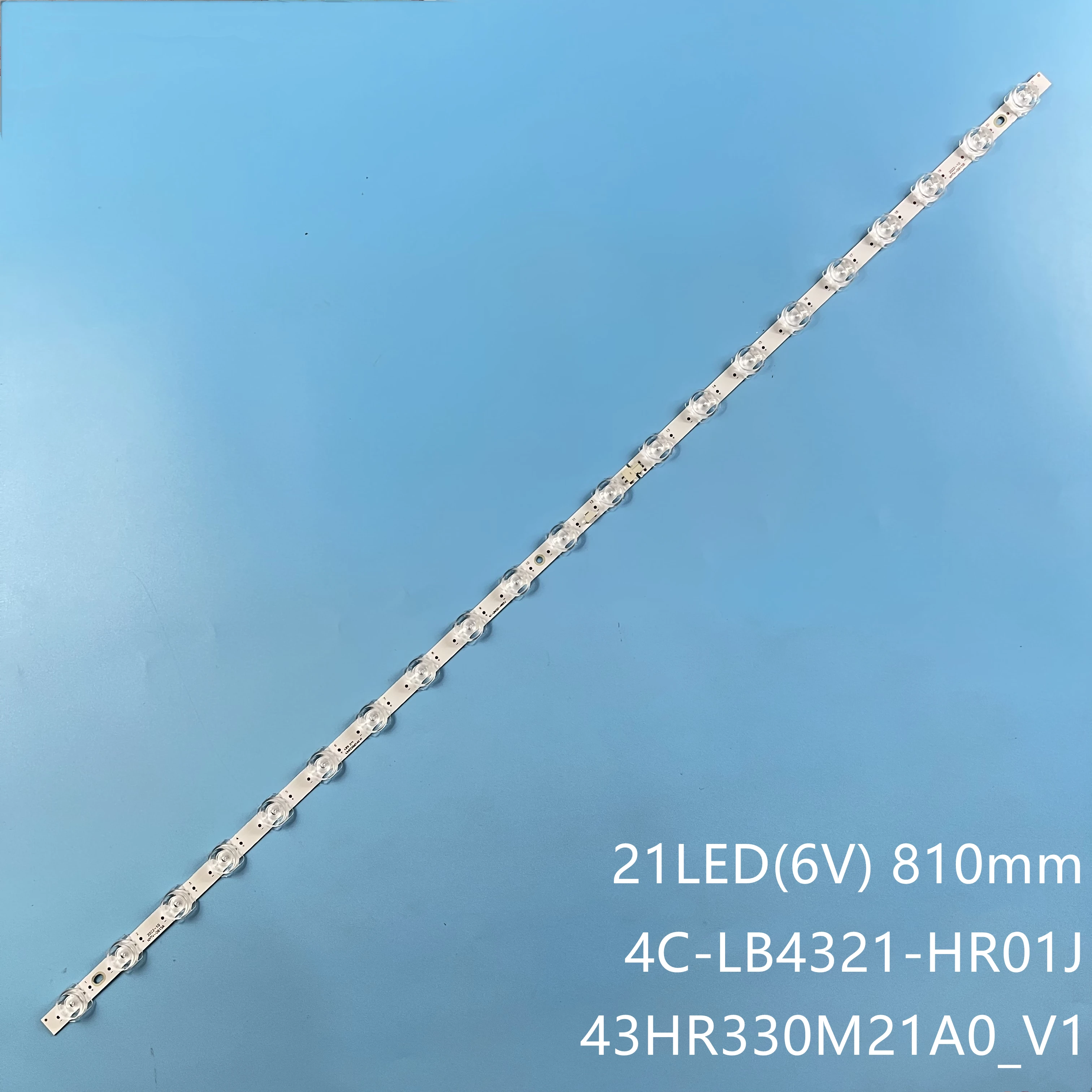 21 светодиодная (6 В) светодиодная лента для подсветки для TCL 43RS520 43R5500 43S435 43F9F 43F8 21*1 43HR330M21A0 V1 4C-LB4321-HR01J 43s615 43p615