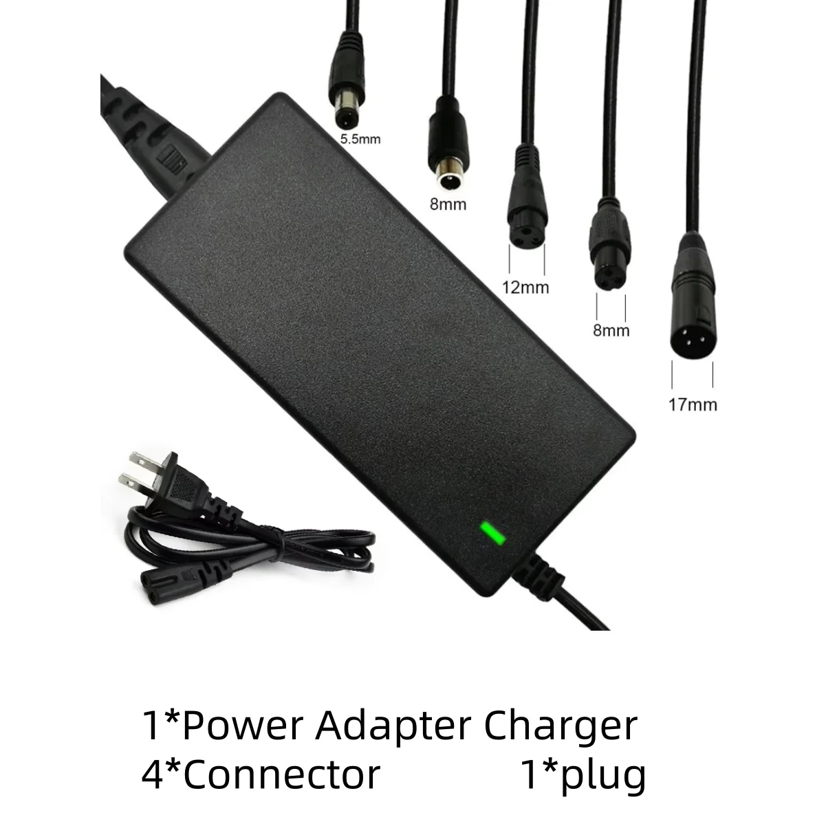 

Charger Power Adapter DC 42V 2A Electric Scooter Accessories AC 100-240V For 24-36v Lithium Battery Power Adapter Charger