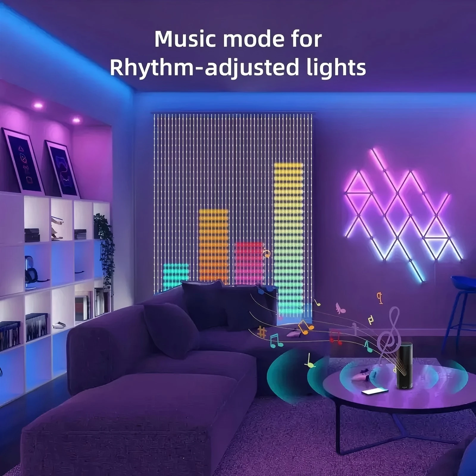400LED インテリジェントカーテンライト米国プラグ電源簡単なインストール屋内および屋外の装飾照明 DIYparadigm