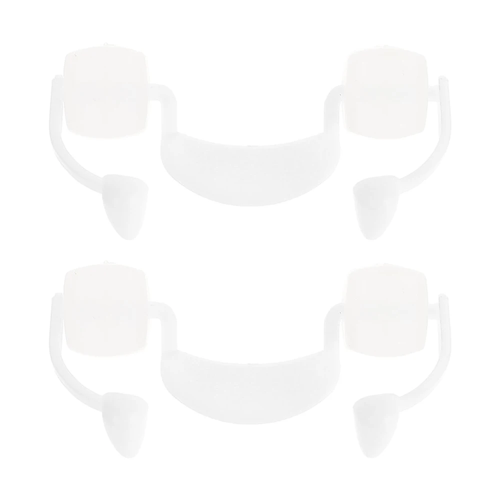 2 pezzi denti finti zanne retrattili in plastica realistici oggetti di scena per costumi di Halloween protesi spaventose per decorazioni per feste per adulti