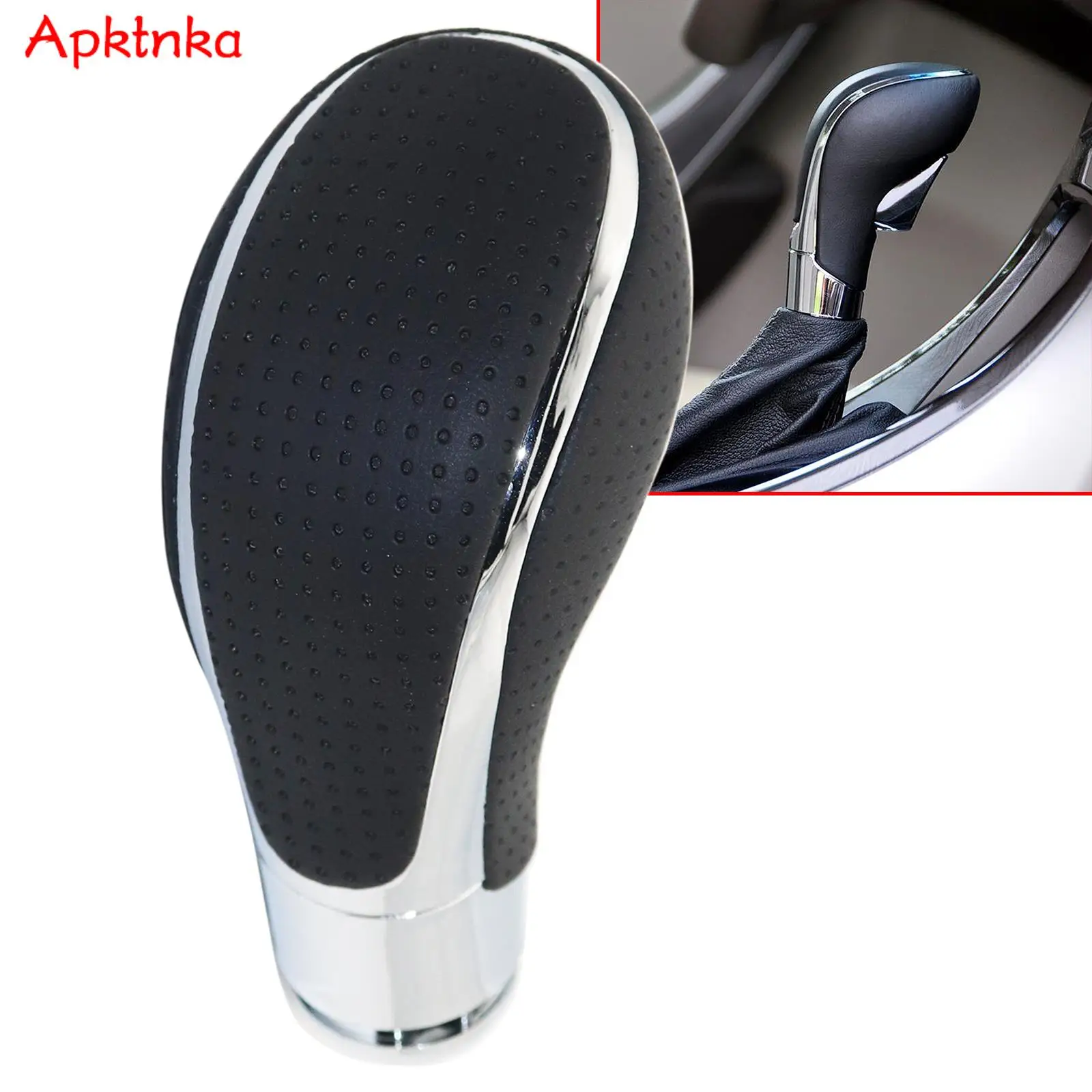 For Opel Astra J Insignia Meriva 2011 2012 2013 2015 2017 Replacement Parts Gear Shift Knob Stick Lever Pen Handle Leather Black