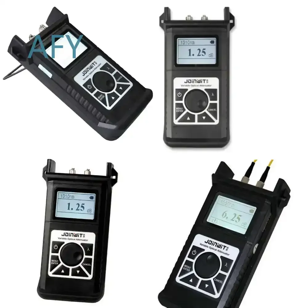 OTDR JW3302 Optical Variable Attenuator JW3303 for Fiber Optic Test Equipment SM MM FC PC Connector for Telecom Network