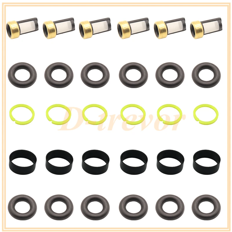 Fuel Injector Repair Kits for  Rochester 17103007 for 1993-1997 GM 3.1L 3.3L 3.4L V6 17113512 17089569