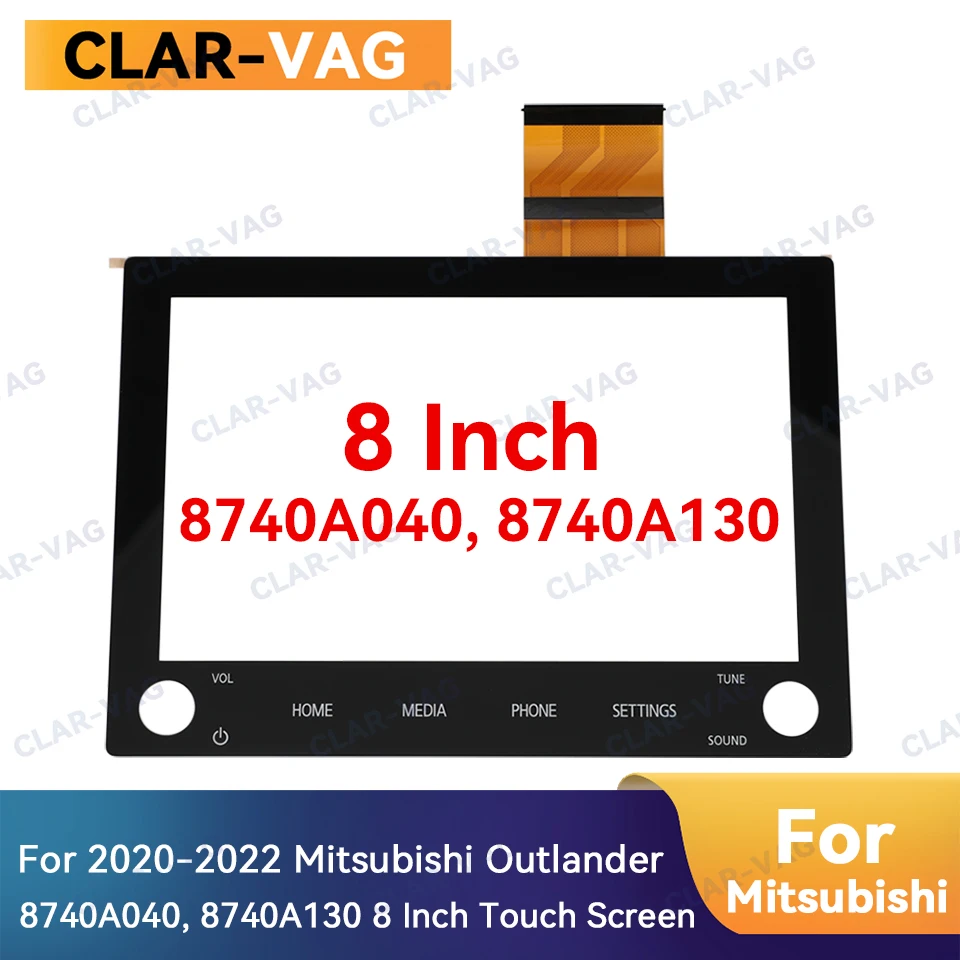 

8 Inch Touch Screen Digitizer Car Radio DVD Player GPS Navigation For MITSUBISHI Outlander 2020- 2022 8740A130 8740A040