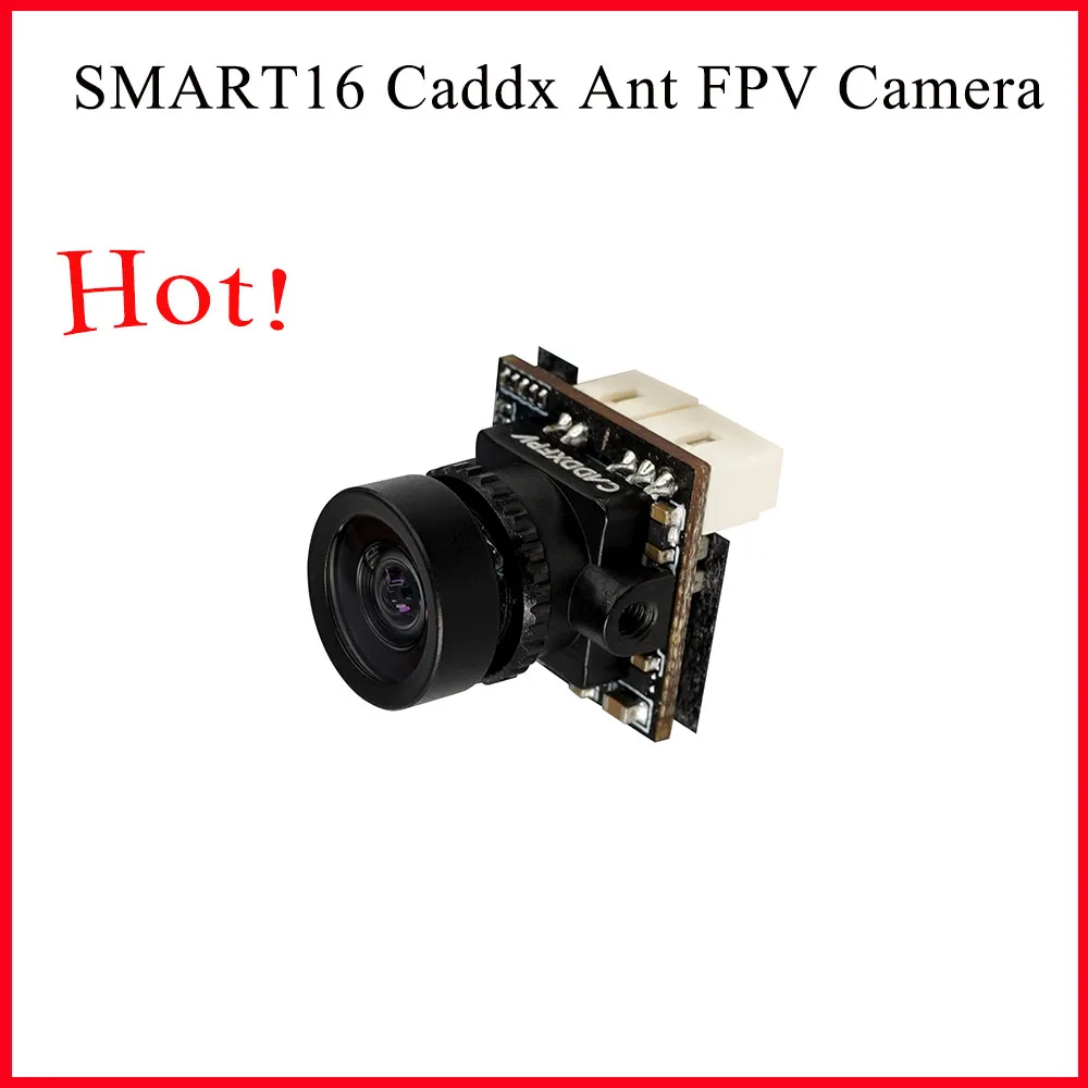 

GEPRC SMART16 Caddx Ant FPV Camera for RC FPV Drone Accessories 1/3″ CMOs Sensor/OSD Support/3D DNR