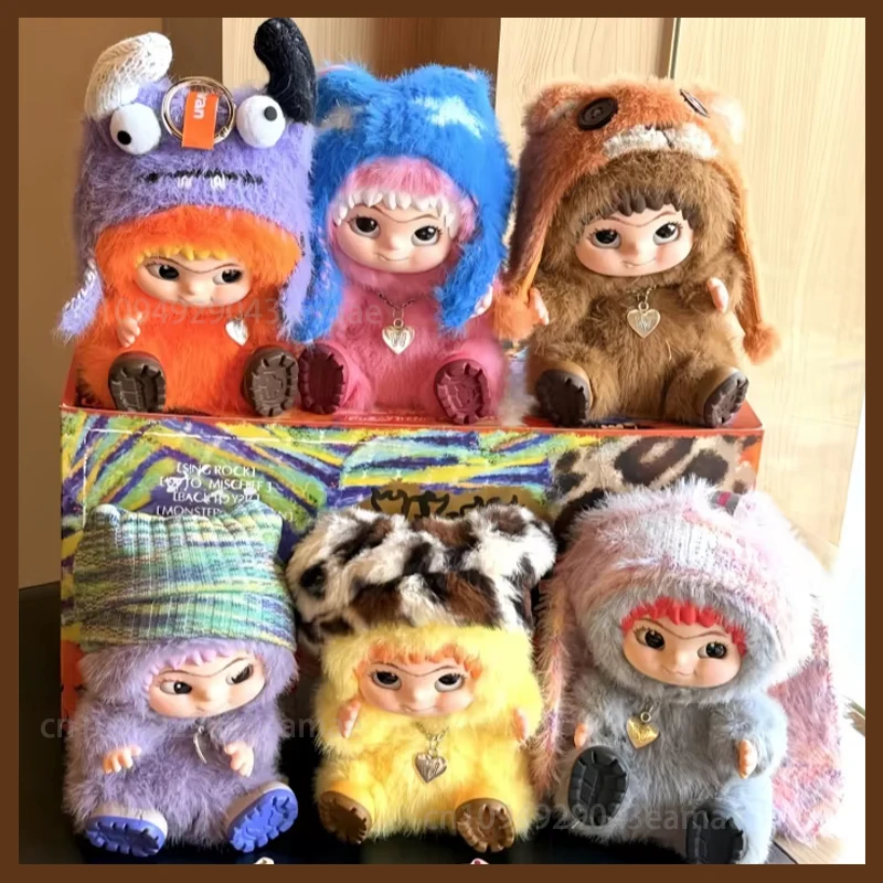 

Genuine Letsvan Wakuku Mysterious Blind Box Fuzzy Trendy Fun Party Plush Collection Kids Toy Kawaii Figurine Doll Surprise Gifts