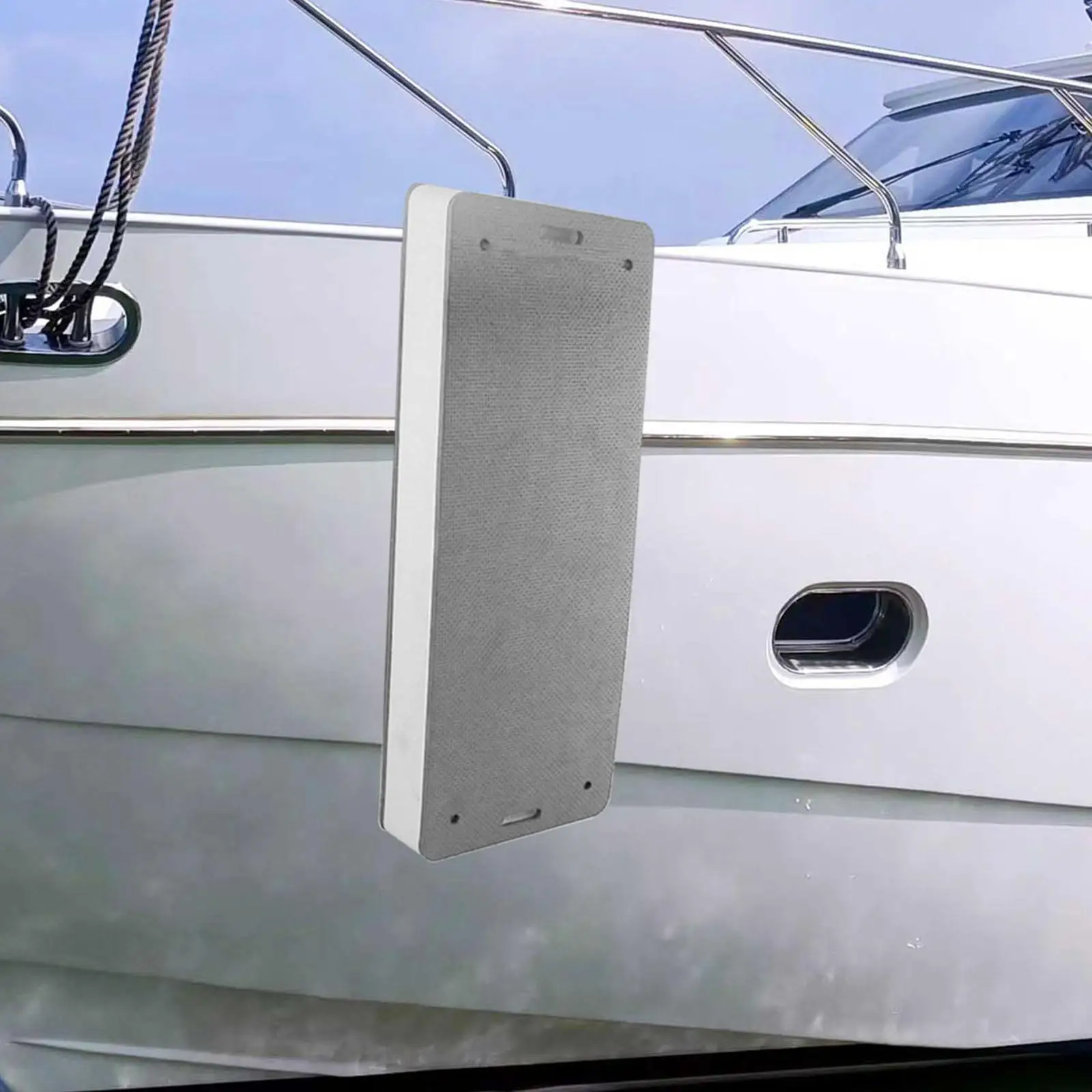 Boat Fender Protector Wear Resistance Buffer EVA Foam with Hanging Hole Anchor Buoy Float for Sailing Dinghies 19.3x7.5 inch