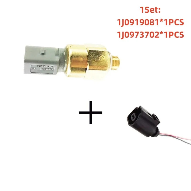 SYX Oil Pressure Sensor Power Pump Steering Switch and Plug Wiring Harnessfor A3 TT Bora Golf MK4 MK5 1J0919081  1J0973702