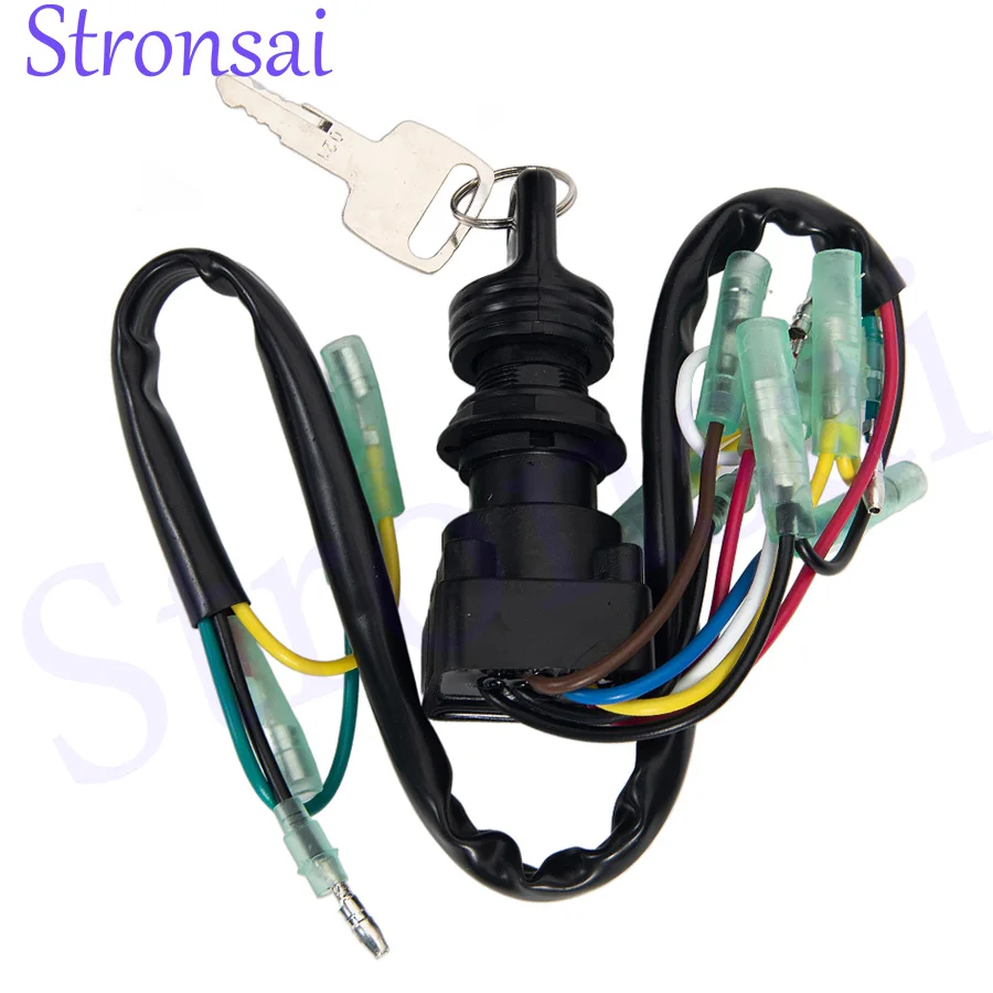 703-82510 Ignition Switch Key Assy 703-82510-43 for Yamaha 703-82510-43-00 Outboard Motors Control Box 703-82510 Replace MP51040