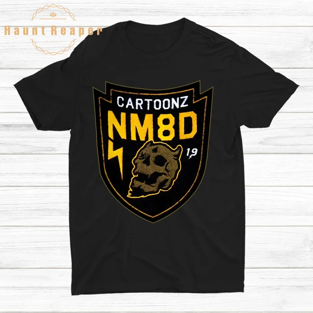 Мужская футболка с коротким рукавом и круглым вырезом, с принтом