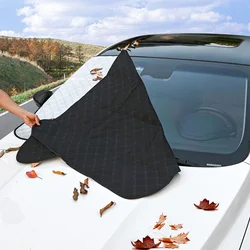 Car Front Window Cover Auto Sun Cover Car Windshield Shade Dust Protector Anti Snow Frost Ice Shield Car Windscreen Cover