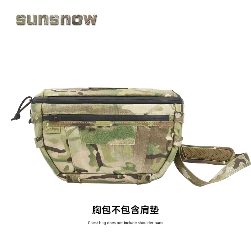 

Тактическая сумка через плечо Zero Boundary для занятий спортом на открытом воздухе (за исключением лямок)