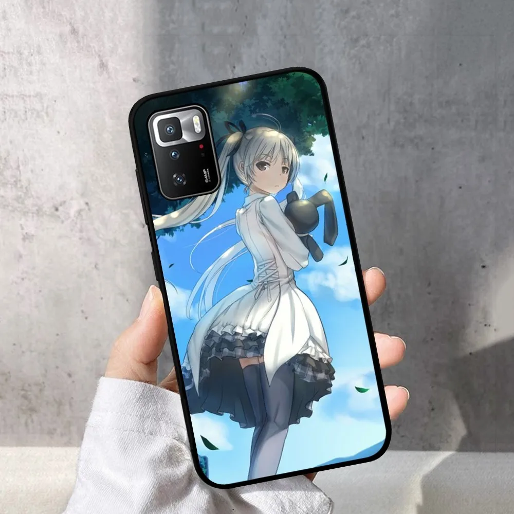 Funda de teléfono Yosuga no Sora para Redmi 5 6 7 8 9 10 plus pro 6 7 8 9 A GO K20 K30 K40 pro plus F3 Fundas