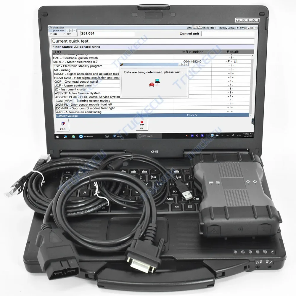 MB STAR C6 SD Connect Wifi PK C4/C5 Multiplexer Xentry DAS WIS EPC Compact 5 for Benz Truck Car Diagnostic Tool+CF CF53 Laptop