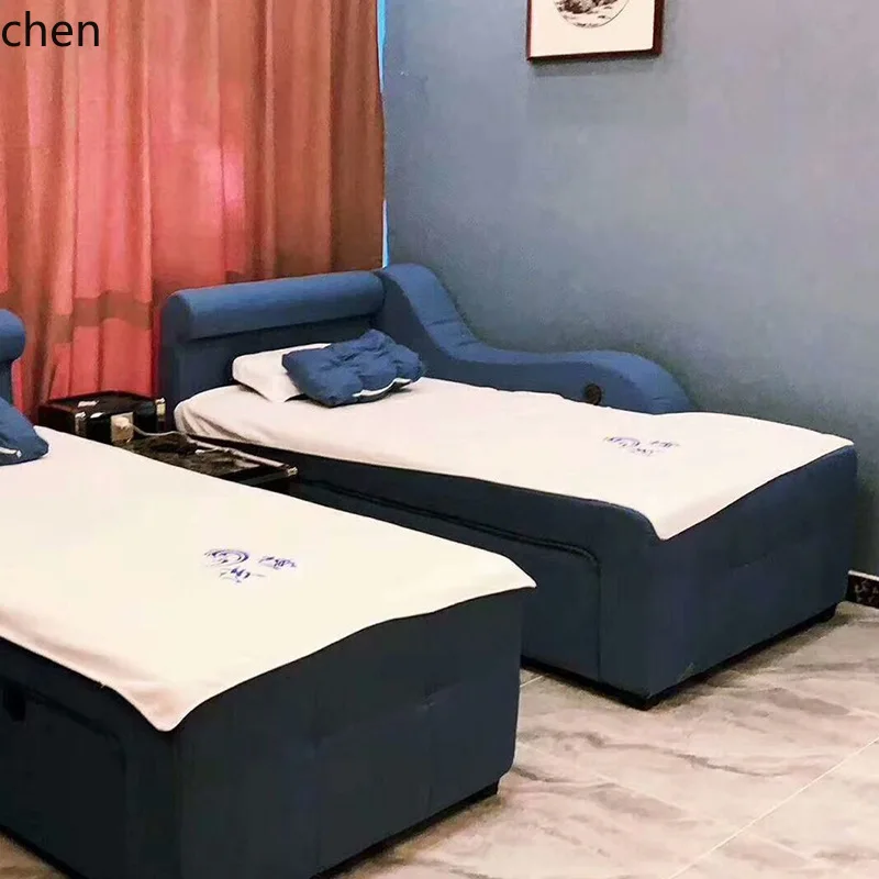 CZ Bath Center Rest Sofa Electric Foot Bath Sauna Spa Club Sofa Bed Hot Spring Foot Bath Sofa Recliner