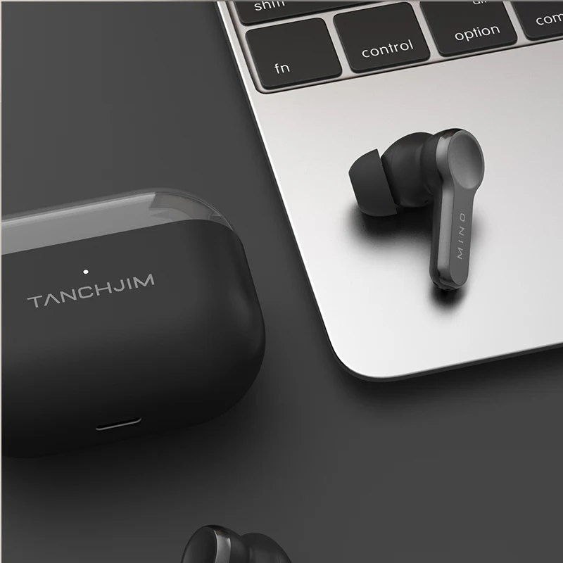 TANCHJIM-Fone De Ouvido Bluetooth Mini TWS, Auricular Estéreo ANC 5.3