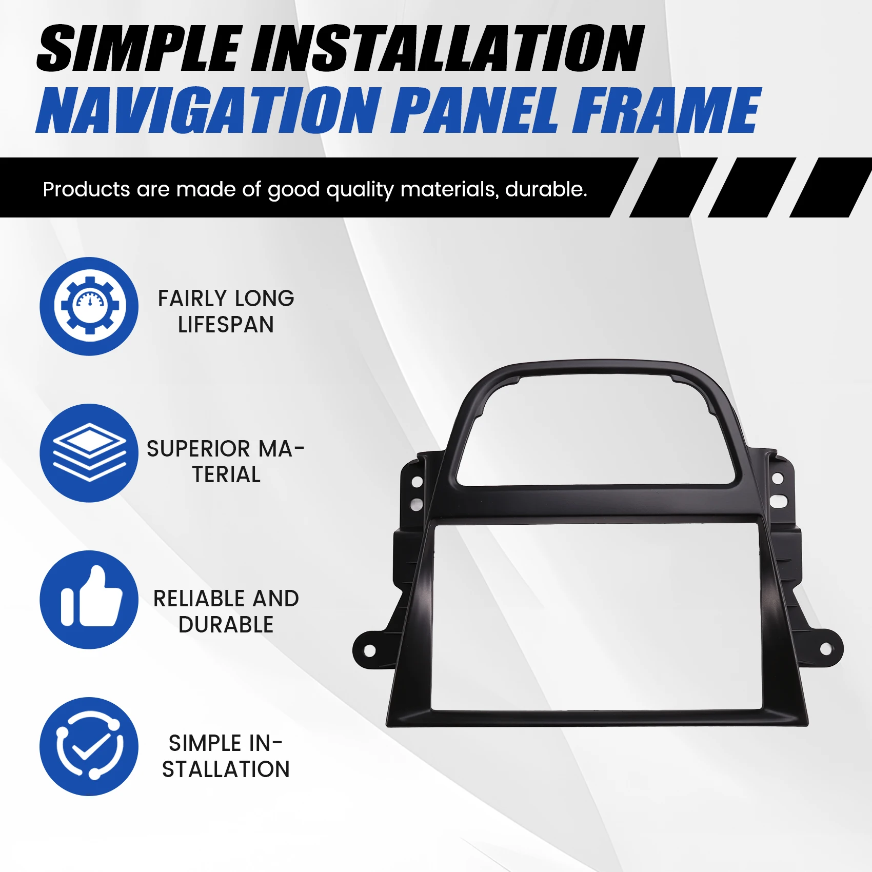 

Rare LHD Car Radio Facia For OPEL MOKKA 2012-2016 2DIN Bracket Dvd Player Fascia Car Stereo Radio Installtion Dash