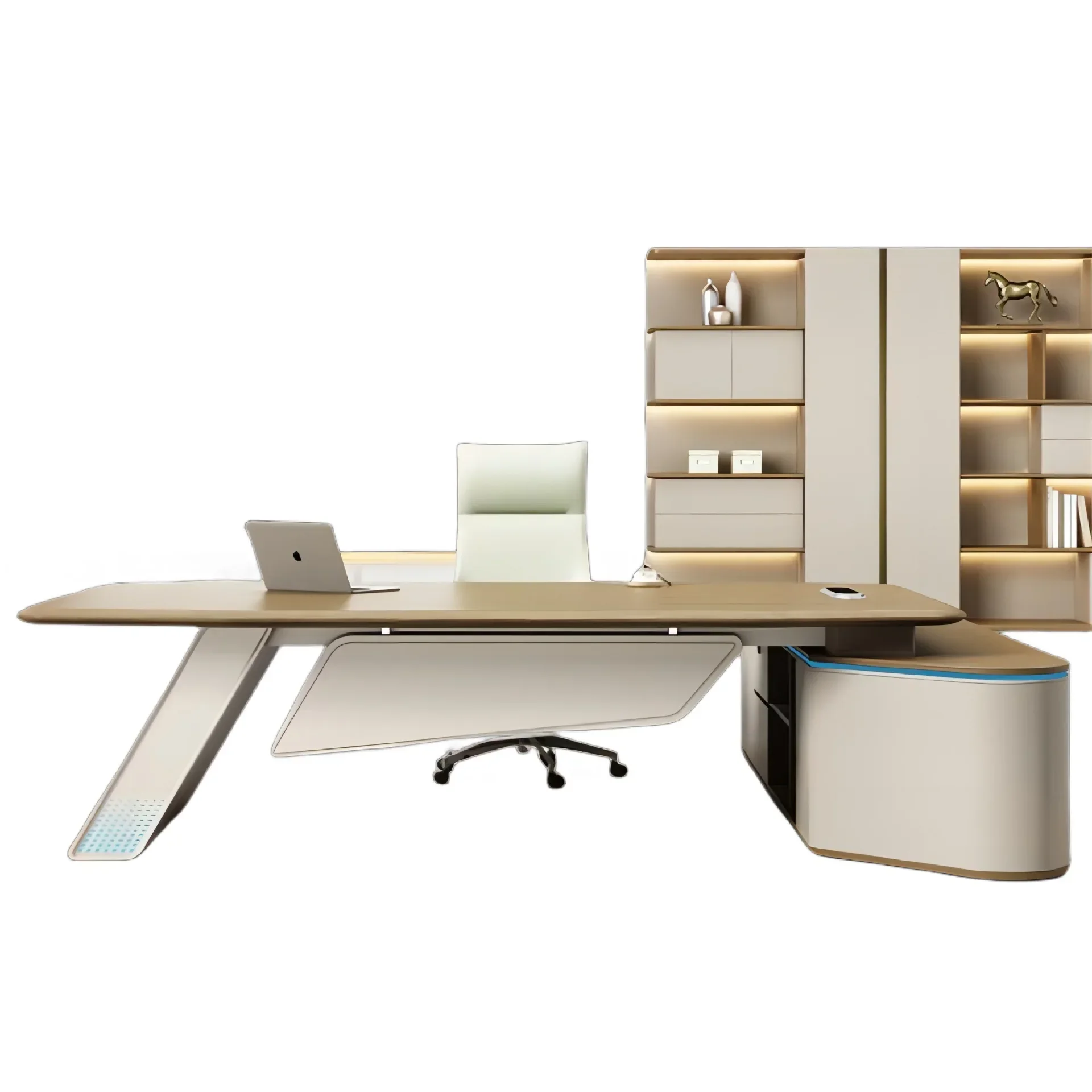 2025 new model to the store boss simple modern president office furniture Guangdong light luxury manager large class supervisor
