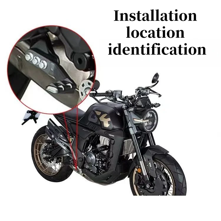 تمديد دواسة الفرامل الخلفية للدراجة النارية لـ Zontes GK 125 155 125X GK125 GK155 GK125X GK 150 KD150-GK