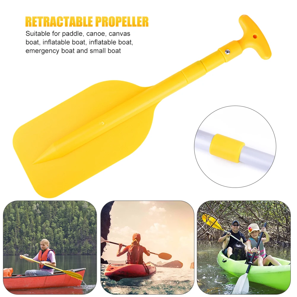 2PCS/1PC Retractable Paddle Oar Portable Aluminum Boating Paddle for Water Sports Telescope Rafting Boating Accessories 56-106CM