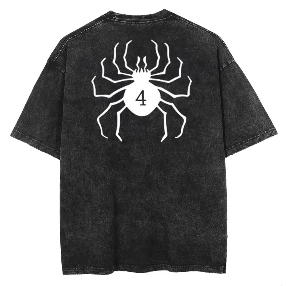 

2025 Anime Berserk Logo Graphic Printed T Shirt Men Women Vintage Manga T-shirts Washed Cotton Tshirt Harajuku Male