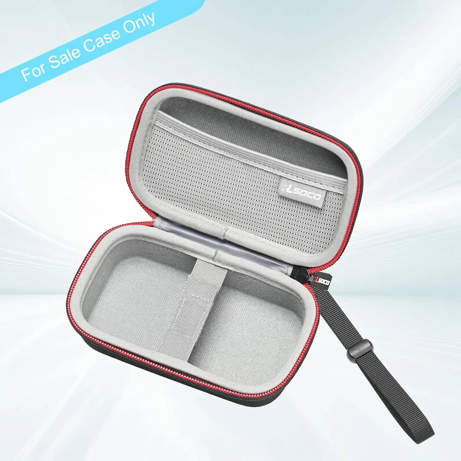Hard Case for Corsair Sabre V2 PRO Ultralight FPS Wireless Gaming Mouse, Storage with Wrist Strap with YKK Zipper (Case Only)