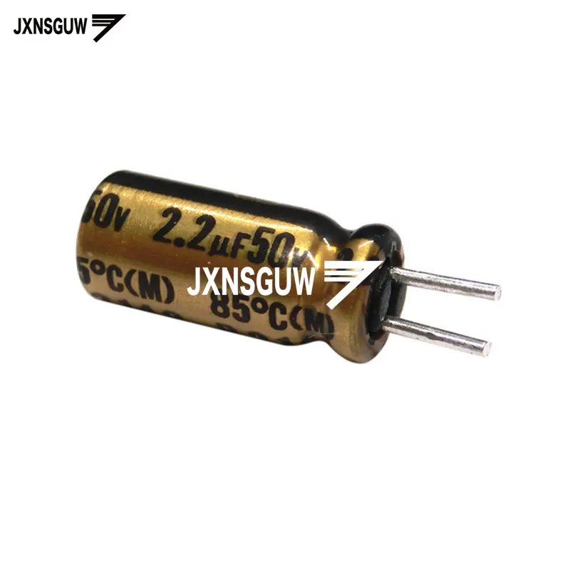50PCS/lot Original new NICHICON FG 50V2.2UF 5X11MM Electrolytic Capacitor 85c Fine gold 2.2uF 50V free shipping