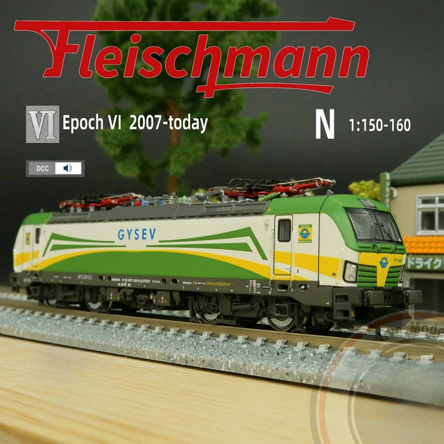 FLEISCHMANN Train Model N Type 1/160 739308 / 739378 BR193 Simulation  Version/digital Sound Version（DC/DCC） Optional Train Toy - AliExpress