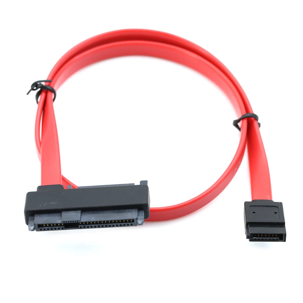 High-Speed PC Hardware SATA Cable Adapter, SFF-8482 SAS29+15P to SATA 7Pin Female Converter without Clips