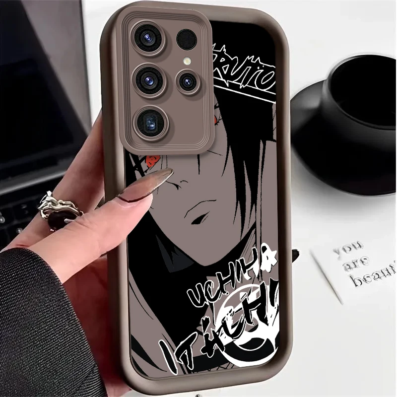 Anime N-Narutos Case for Samsung Galaxy S24 S23 S22 S21 Ultra Plus S20 FE A55 A54 A53 A52 A52S A51 A50 A50S A35 A34 Soft Cover