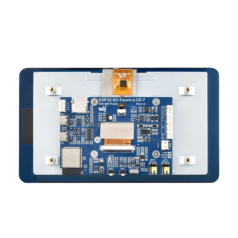Waveshare ESP32-S3 Development Board with 7-inch Capacitive Touch LCD 32-Bit LX7 Dual-Core for PCBA Development