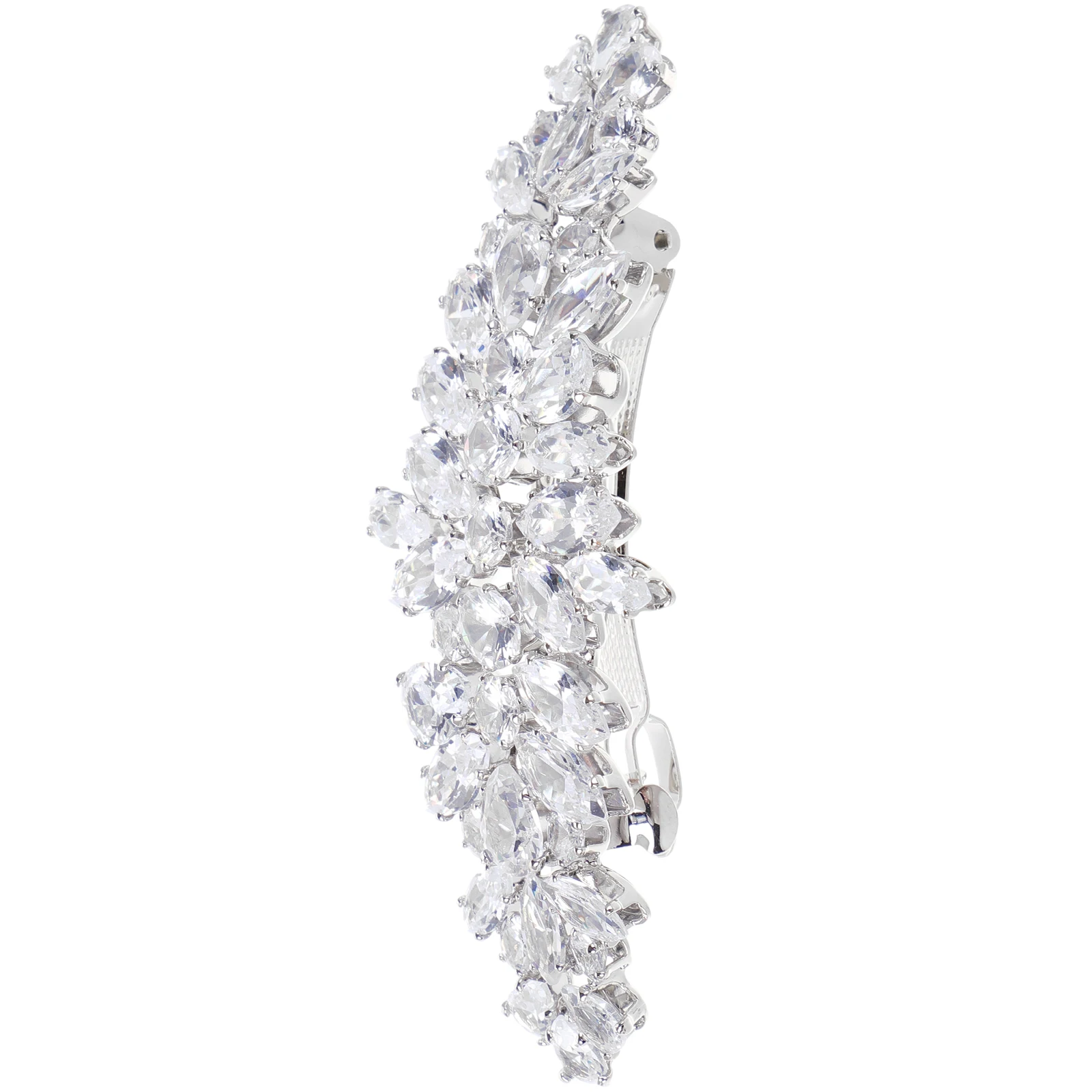 

Wedding Hair Clip Zircon Bridal Headpiece Bridesmaids Accessory Prom Festival Durable Comfortable Shiny Design